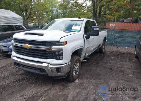 2025 Chevrolet Silverado K2500 Heavy Duty Lt из США, поврежденный, VIN 1GC1KNEY6SF351490